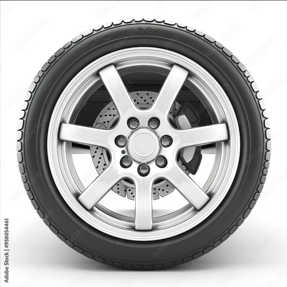Car drive isolated on a white background. Car drive isolated on a white background.