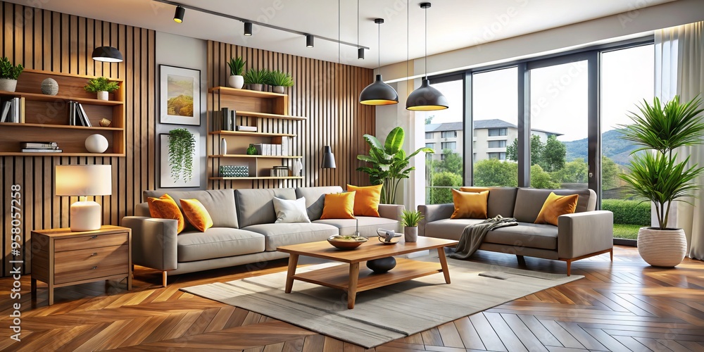 Creative interior design enthusiasts can easily visualize and plan their modern living room with our diverse collection