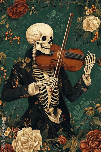 A Phantom Musician in the Garden photo