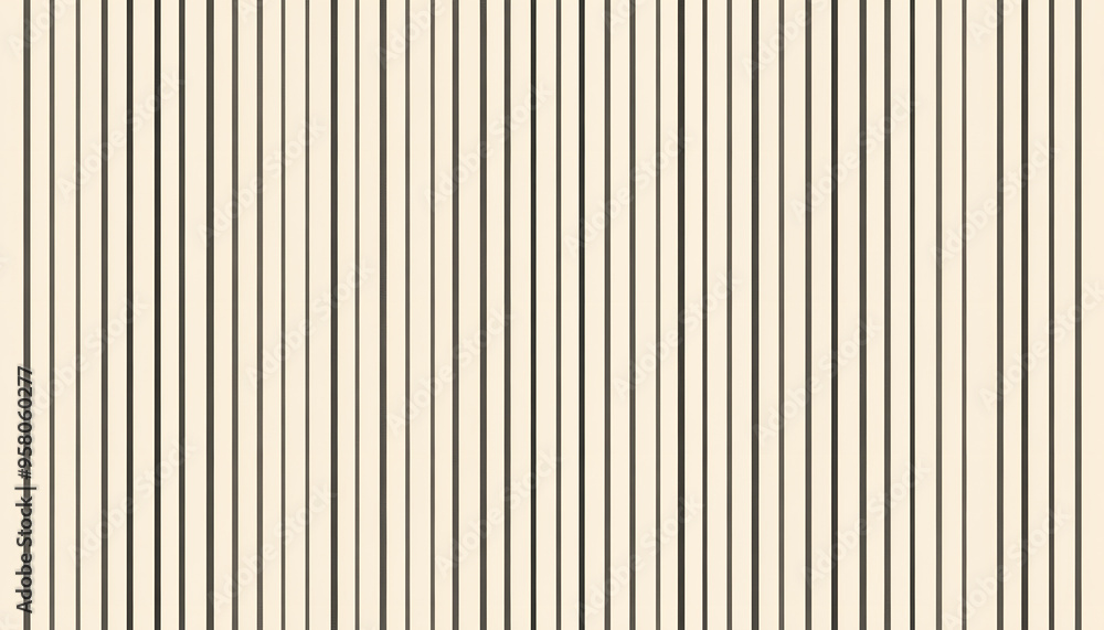 Obraz premium Thin, repeating lines or stripes, either vertical or horizontal, on a neutral background
