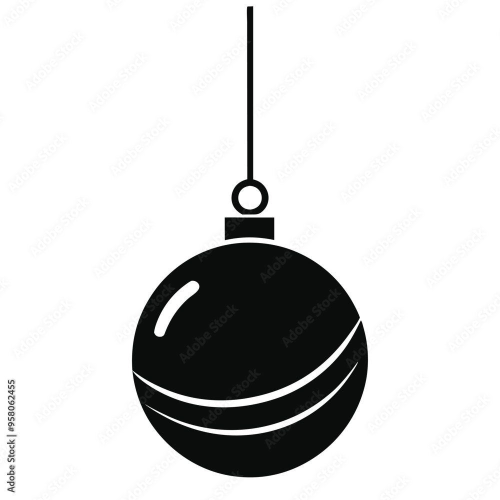 Christmas Decorative Ball Vector on White Background, Elegant Holiday Ornament Design, Festive Christmas Decoration Illustration, Isolated Christmas Ball Vector for Seasonal Artwork and Holiday Themes Christmas Decorative Ball Vector on White Background, Elegant Holiday Ornament Design, Festive Christmas Decoration Illustration, Isolated Christmas Ball Vector for Seasonal Artwork and Holiday Themes