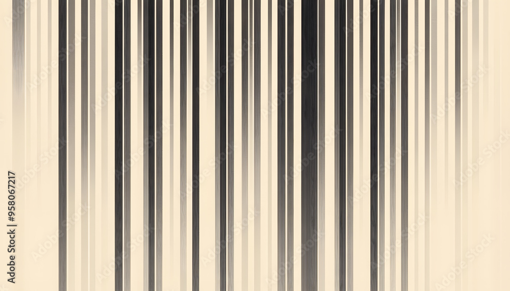 Obraz premium Thin, repeating lines or stripes, either vertical or horizontal, on a neutral background