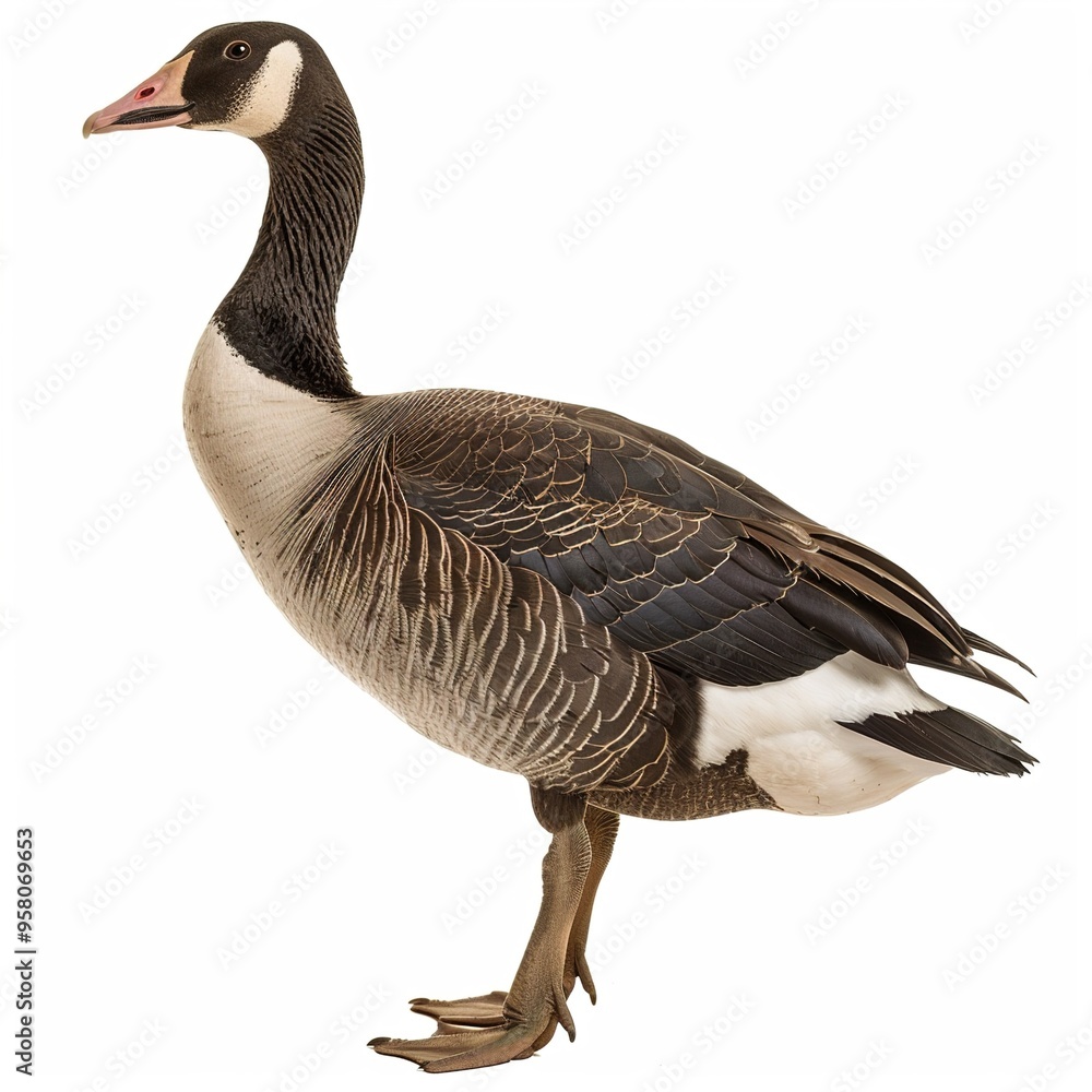 Graceful Bird Goose isolated on transparent Graceful Bird Goose isolated on transparent
