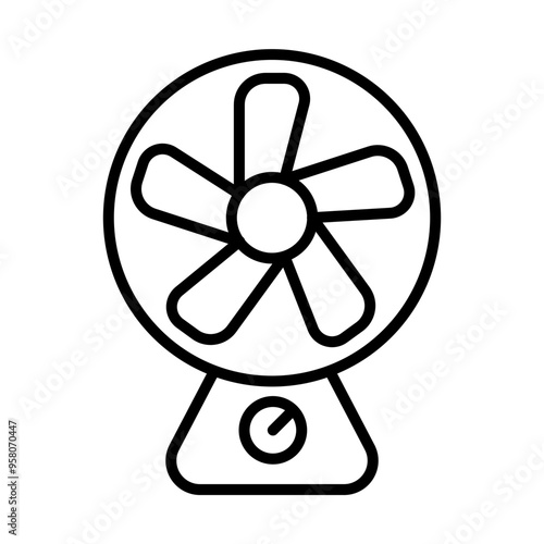 Industrial Fan icon design