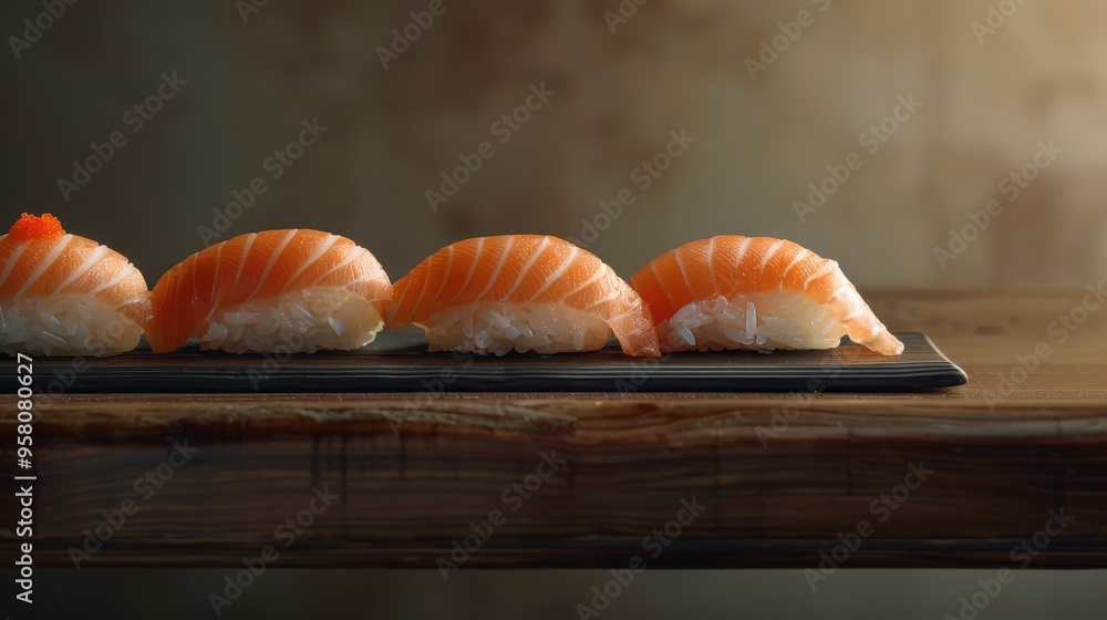 a peace of sushi, niguiri, photography a peace of sushi, niguiri, photography