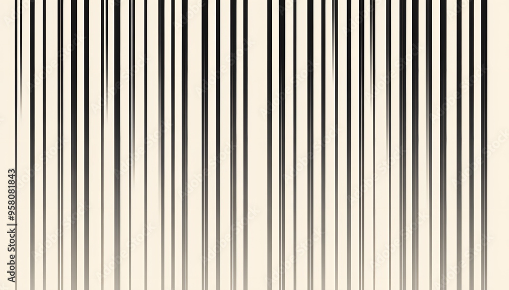Obraz premium Thin, repeating lines or stripes, either vertical or horizontal, on a neutral background