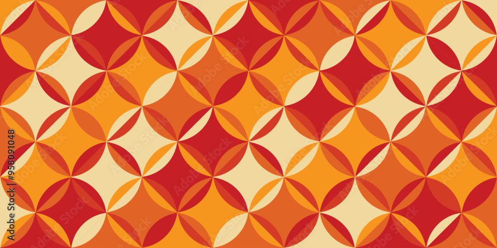 abstract geometric pattern background, seamless geometric pattern with vintage color. abstract geometric pattern background, seamless geometric pattern with vintage color.
