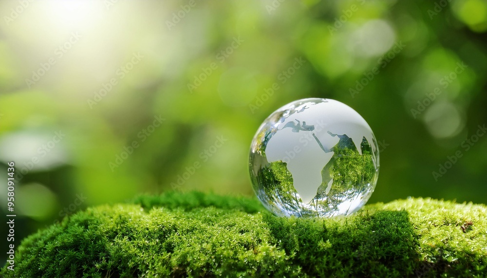 green grass and globe green grass and globe