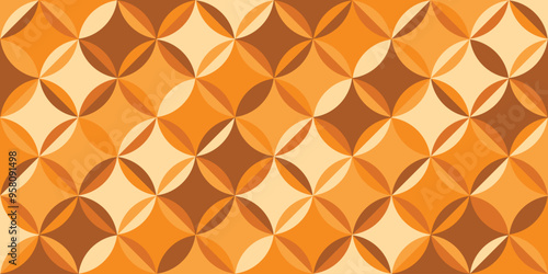 abstract geometric pattern background, seamless geometric pattern with vintage color.