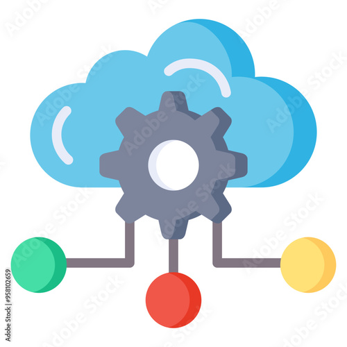 Cloud Computing Icon