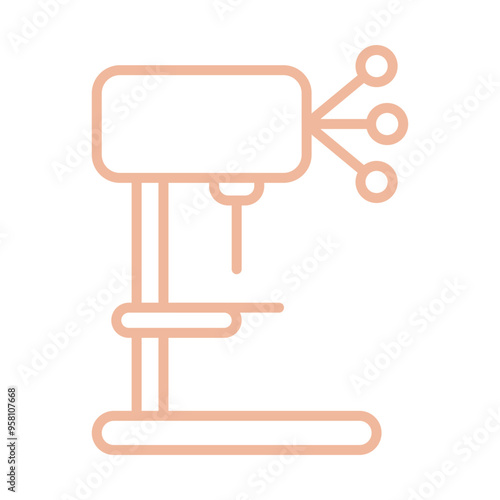 Drill Press icon design