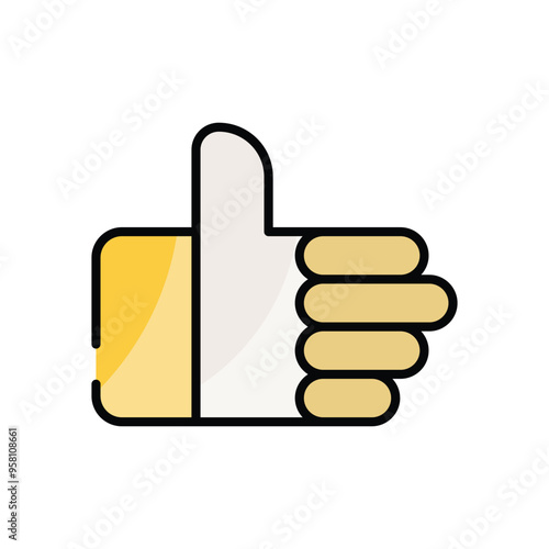 Thumbs Up vector icon