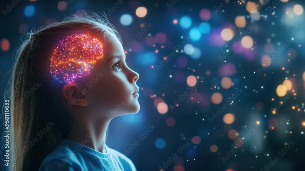 Early childhood psychological development Creativity theory Neural connections and cognitive functions concept Early childhood psychological development Creativity theory Neural connections and cognitive functions concept