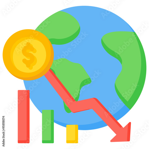 Economy Shock Icon