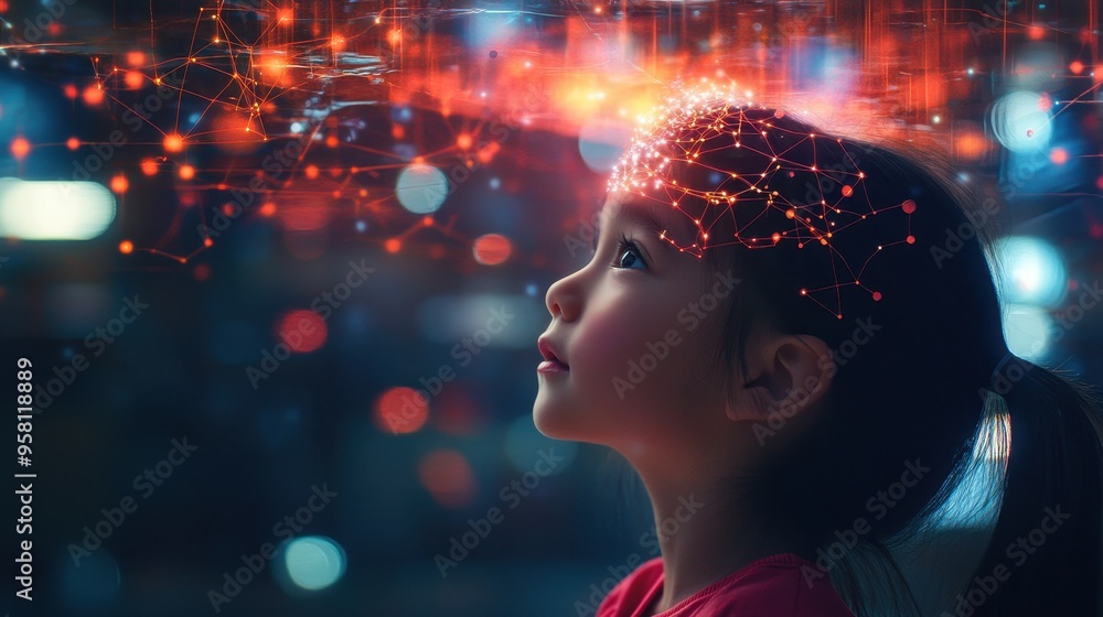 Child's mental activity Early education impact Brain growth and neural connections in learning process Child's mental activity Early education impact Brain growth and neural connections in learning process