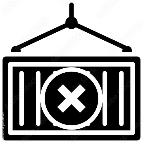 Export Decline Icon