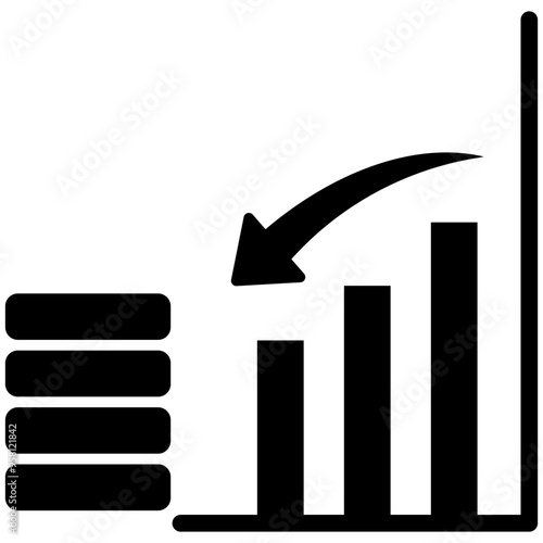 Financial Meltdown Icon