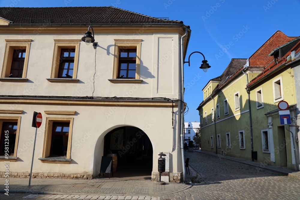 Obraz premium Tarnowskie Gory Old Town in Poland