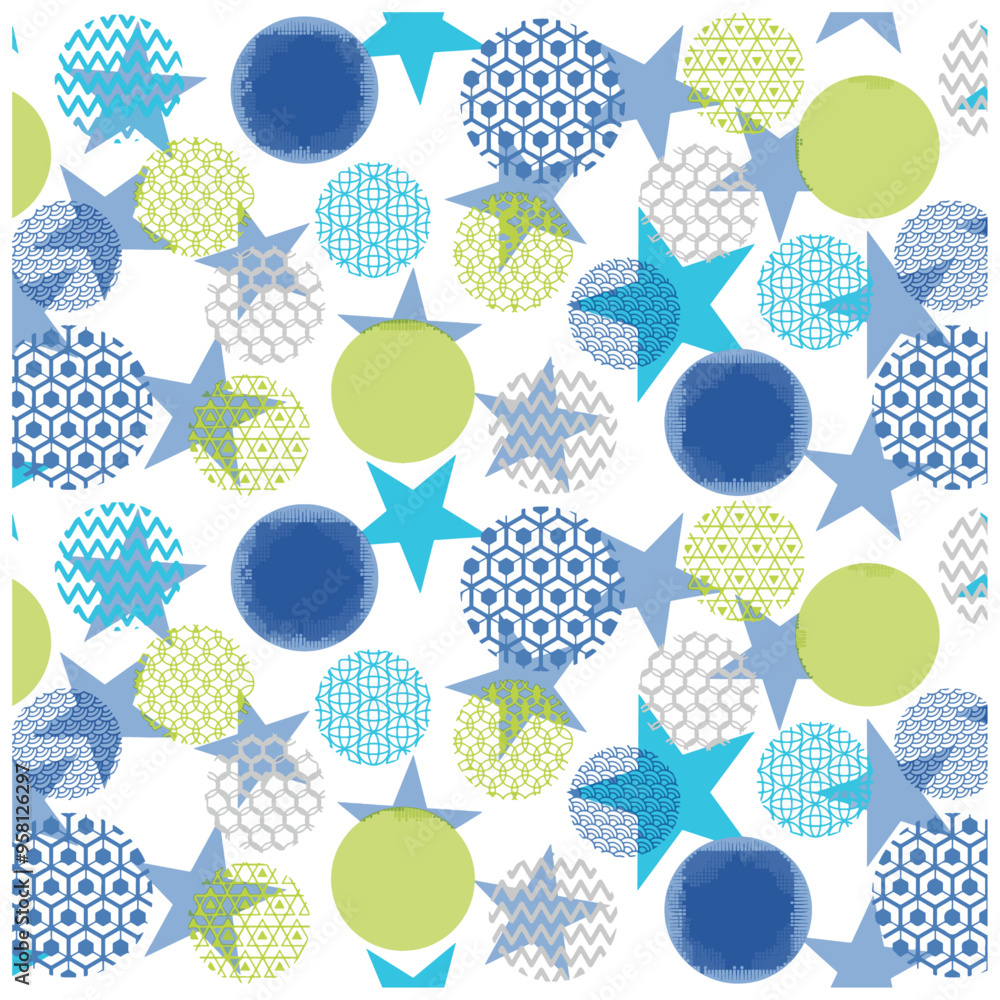 Seamless abstract pattern design Seamless abstract pattern design