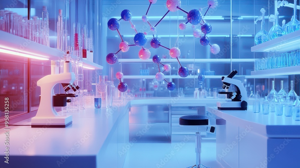 Cutting-Edge Scientific Laboratory: Molecules and Technology Cutting-Edge Scientific Laboratory: Molecules and Technology