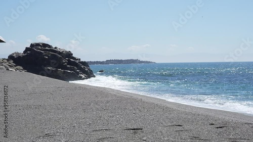 日本の海、桂浜　Katsurahama, the sea of ​​Japan　Katsurahama, el mar de Japón photo