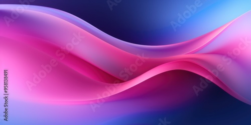 Pastel tone dark orchid Magenta blue gradient defocused abstract photo smooth lines pantone color