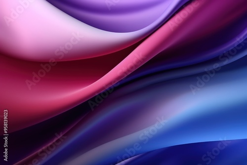 Pastel tone dark orchid Maroon blue gradient defocused abstract photo smooth lines pantone color background