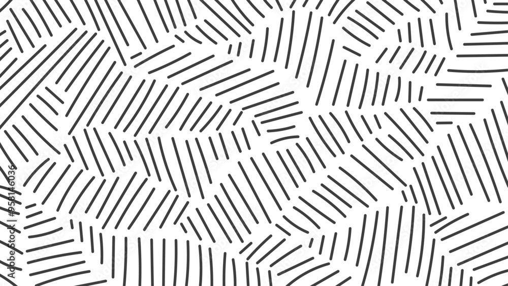 Black and White Hand drawn Background with Abstract Hatching. 1920x1080 ratio social media backdrop with line chaotic scribble texture. Vector illustration Black and White Hand drawn Background with Abstract Hatching. 1920x1080 ratio social media backdrop with line chaotic scribble texture. Vector illustration