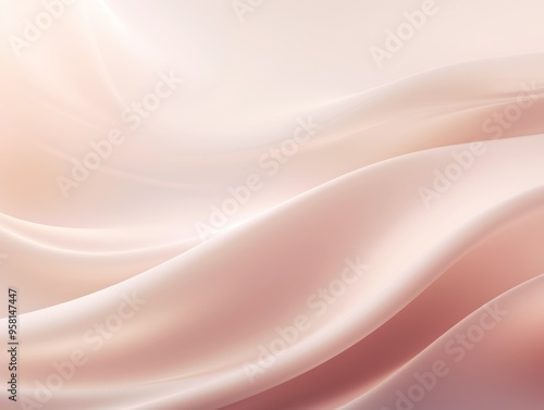 Pastel tone electric beige white gradient defocused abstract photo smooth lines pantone color background