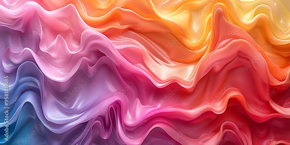 A Colorful Brush paint ribbon stroke swirl A Colorful Brush paint ribbon stroke swirl