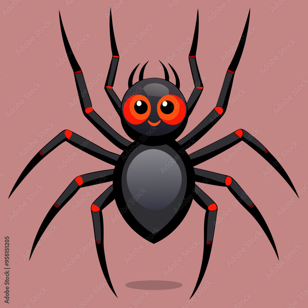 vector illustration of spider vector illustration of spider