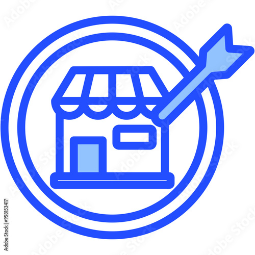 Niche Market Icon