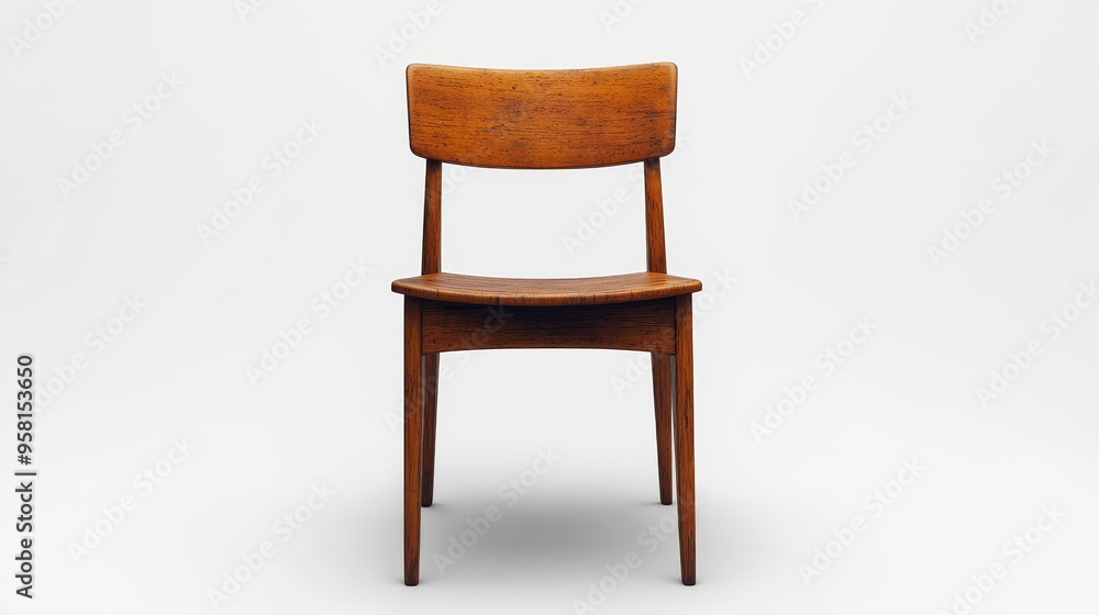Wooden Dining Chair with Curved Back and Seat Wooden Dining Chair with Curved Back and Seat