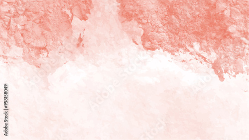 Abstract pink watercolor background.Hand painted watercolor. vector