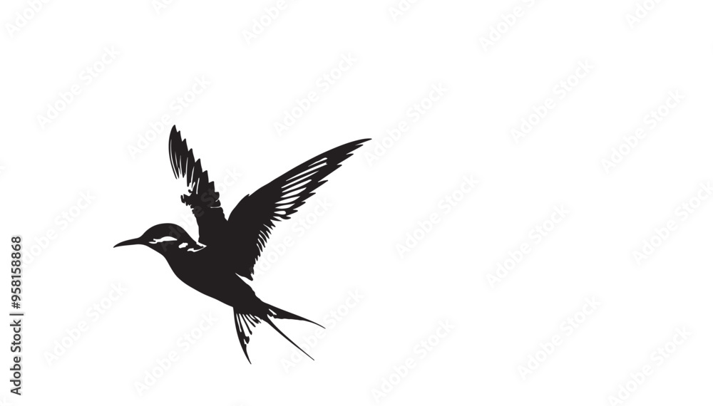 Obraz premium Marlin Bird vector art and illustration