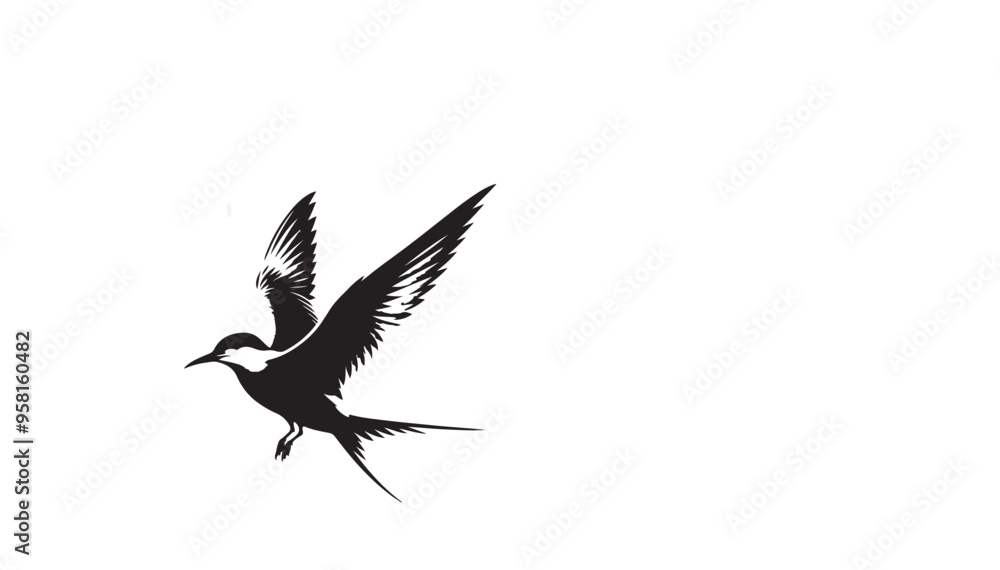 Obraz premium Marlin Bird vector art and illustration