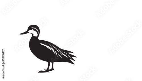 Duck vector art and illustration photo