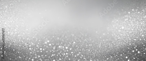 Black and white abstract background with glitter texture and bok