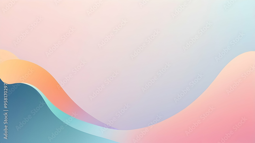 Simple, minimalist background design featuring a soft gradient transition from different colors Simple, minimalist background design featuring a soft gradient transition from different colors