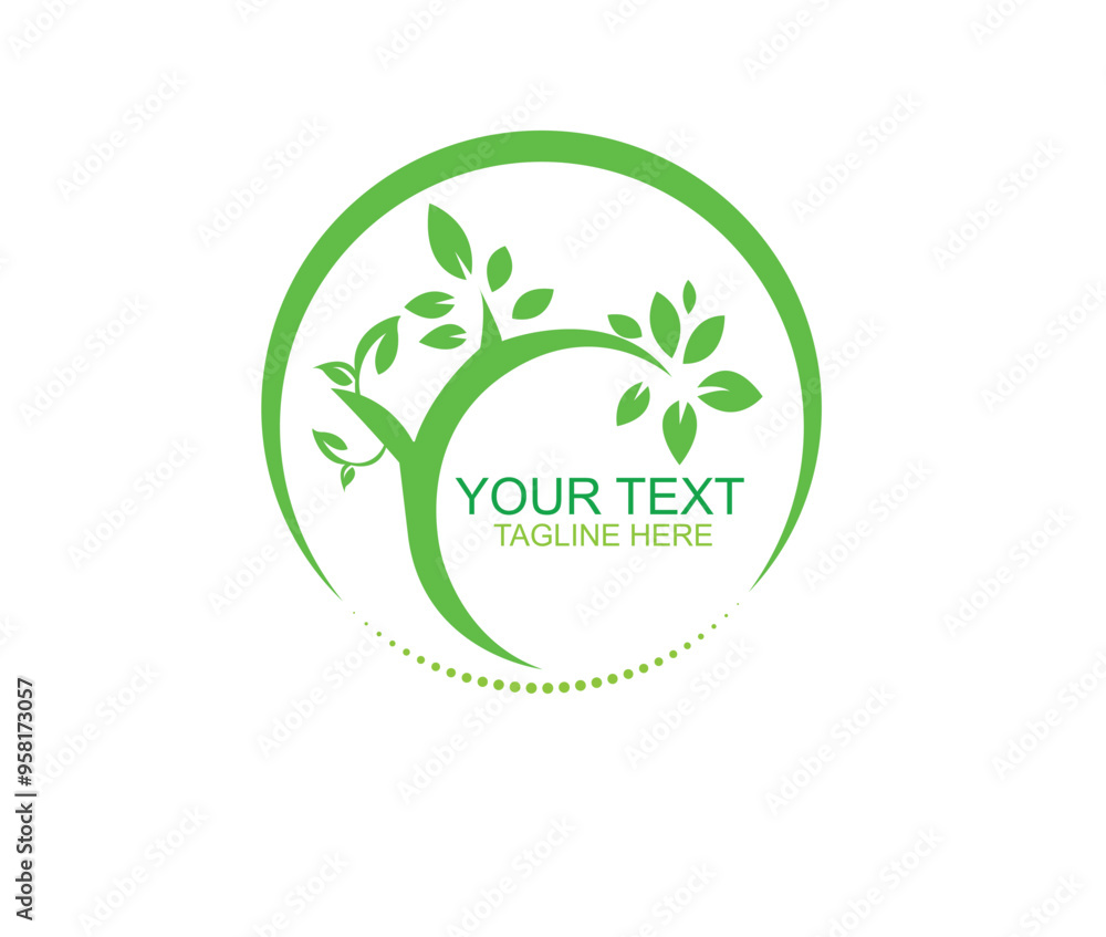 Healthcare Tree logo Vector Art And Print Design Healthcare Tree logo Vector Art And Print Design