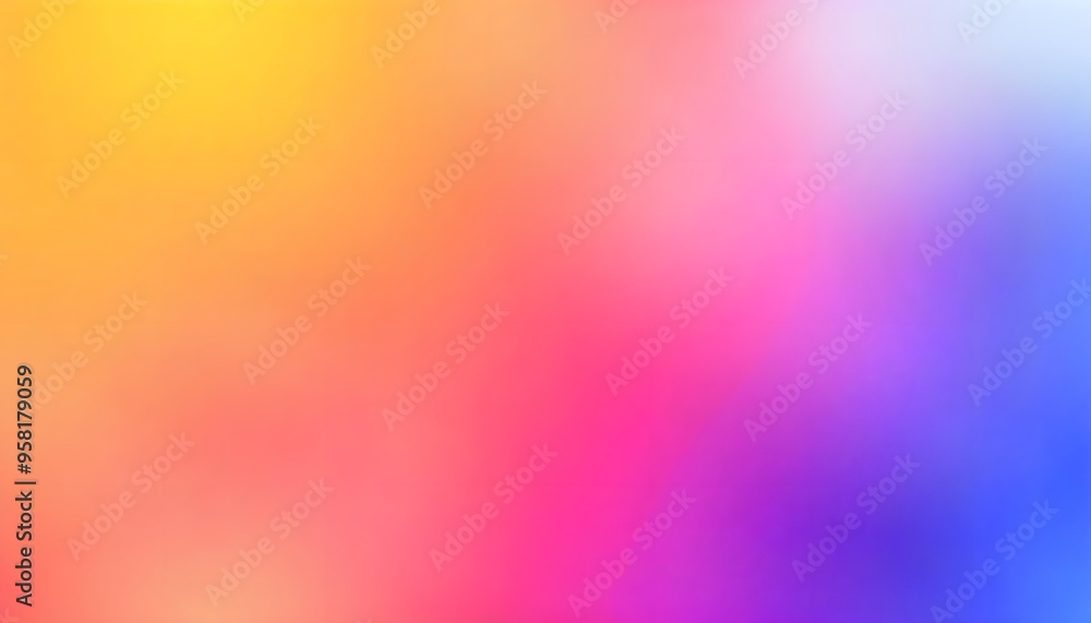 Obraz premium Soft orange and purple and blue colors Gradient blurred background