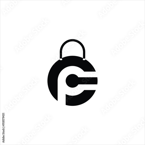 Cp lock icon logo.eps