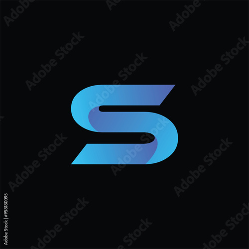 Free Download s gradient icon logo design .eps - GFXLoad