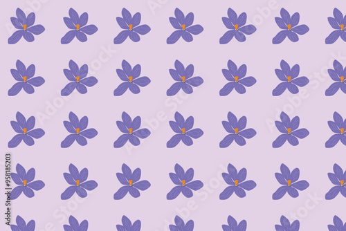 pattern with flowers