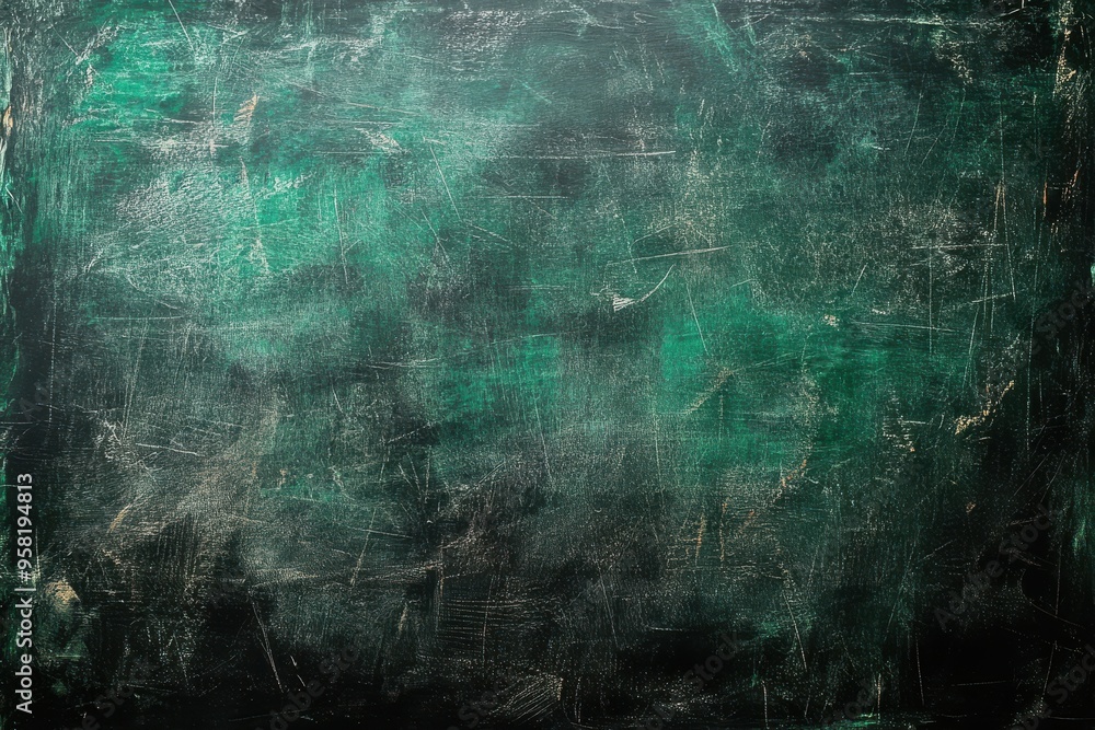 Green Chalkboard Background with Chalk Texture Green Chalkboard Background with Chalk Texture