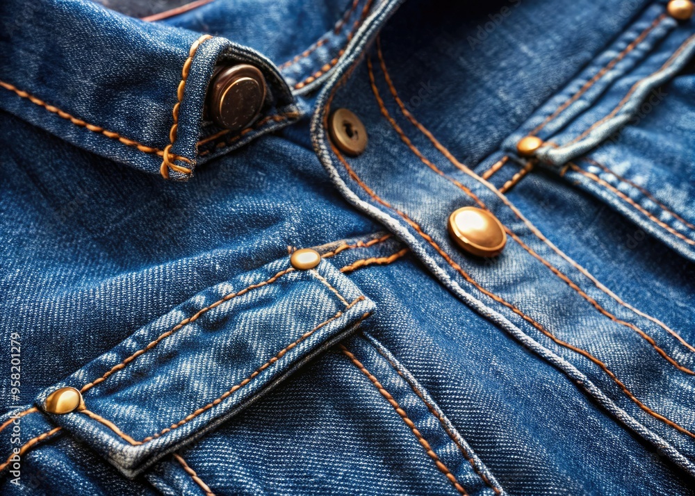 * denim: secondary detail, adding a casual, everyday element to the scene