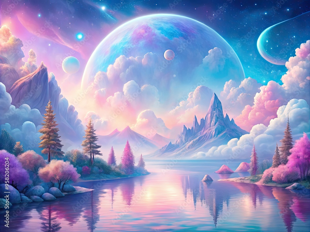 Fototapeta premium Pastel Dreamscapes Imagination