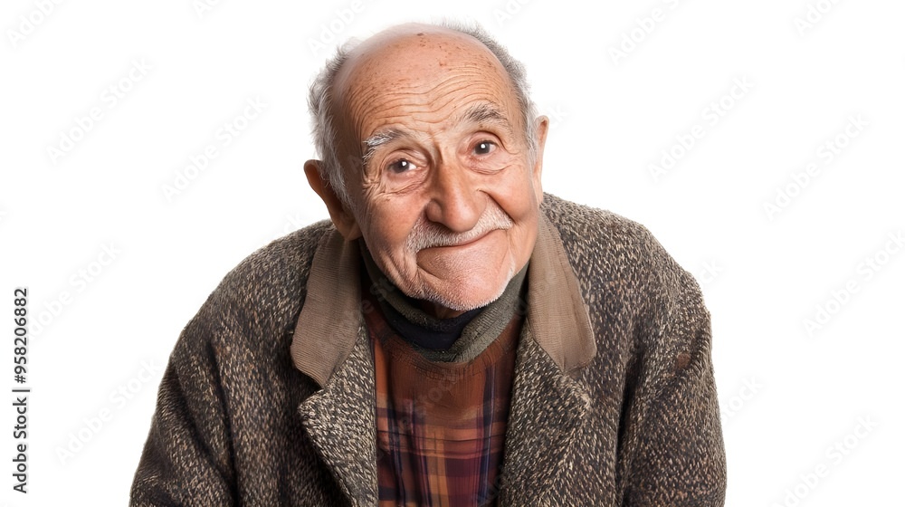 elderly expression emotion sad wisdom happy shock isolated in white elderly expression emotion sad wisdom happy shock isolated in white