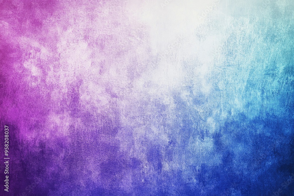 Blue Purple White Gradient Blurred with Grainy Noise Texture Background, for art product design, social media, trendy,vintage,brochure,banner , ai Blue Purple White Gradient Blurred with Grainy Noise Texture Background, for art product design, social media, trendy,vintage,brochure,banner , ai