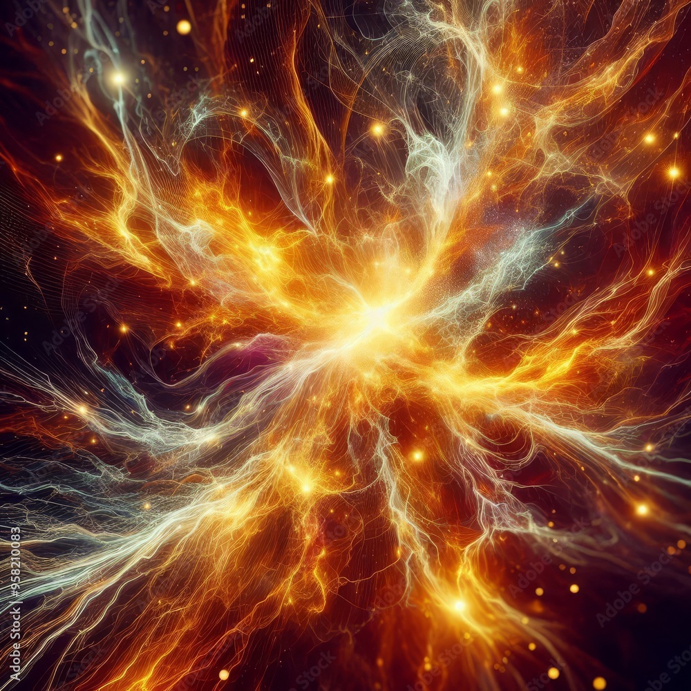 Vibrant golden lightning energy dynamic texture background
Vibrant golden lightning energy dynamic texture background